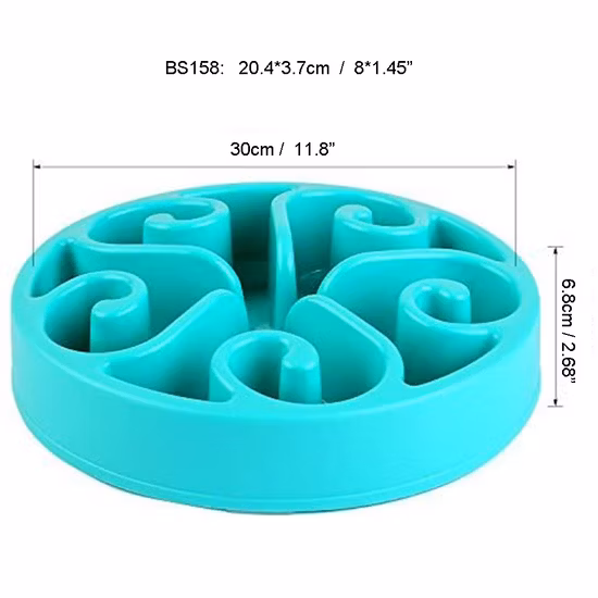 Love and Fun Shaped Pet Slow Food Cushion Food Grade Silicone Smell Slow Food Cushion Anti Choking and Easy to Clean Dog Feeder